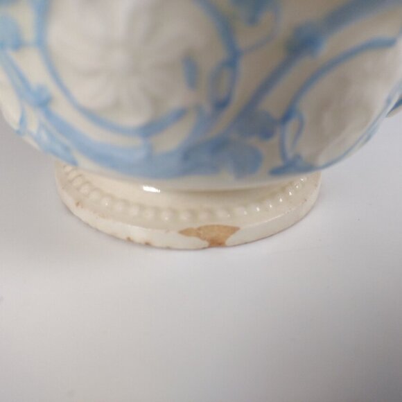 Vintage Wedgwood Patrician Tea Cup & Saucer Etruria Barlaston Shabby Distressed - Picture 10 of 10